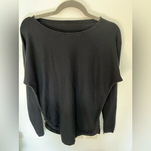 Lululemon Black Boxy Dolman Sleeve Sweatshirt